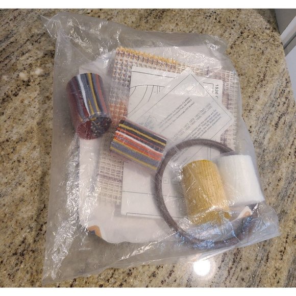 Vintage MCM The Creative Circle Kit #1836 Owl Towel Holder Tan  Retro Gray NEW - Picture 6 of 7